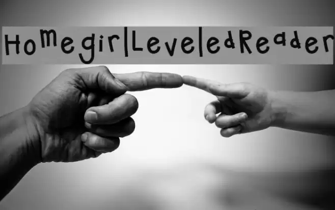HomegirlLeveledReader Font examples