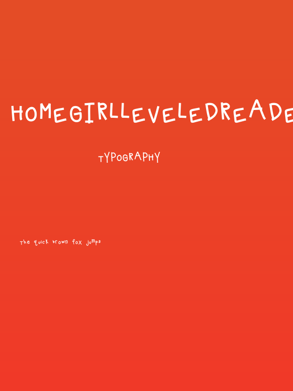 HomegirlLeveledReader Poster