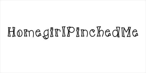 HomegirlPinchedMe Logo