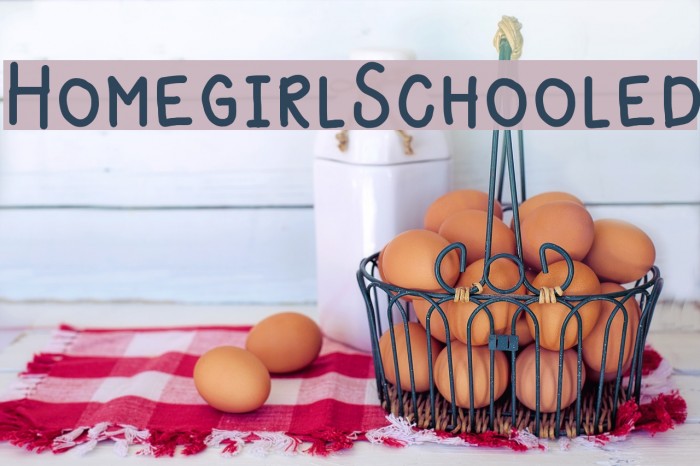 HomegirlSchooled Example 3