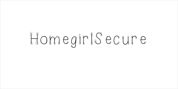 HomegirlSecure Logo