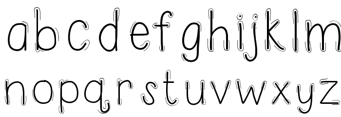 HomegirlSecure Font LOWERCASE