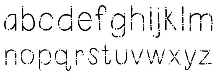 HomegirlStixNStonez Font LOWERCASE