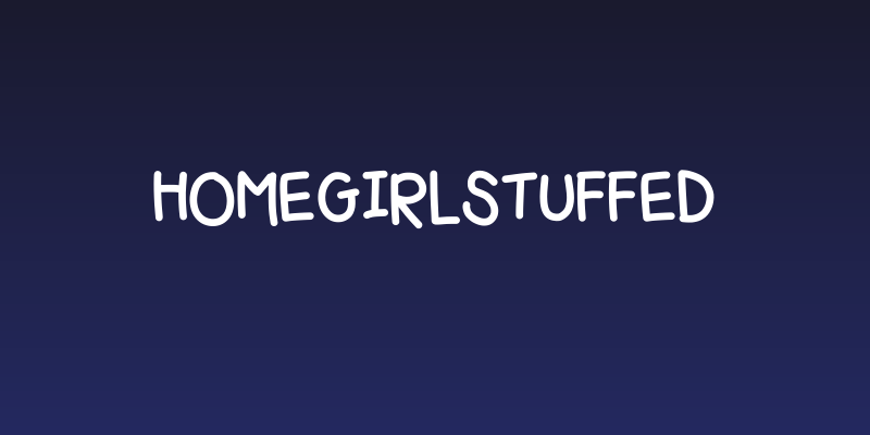HomegirlStuffed Social Header