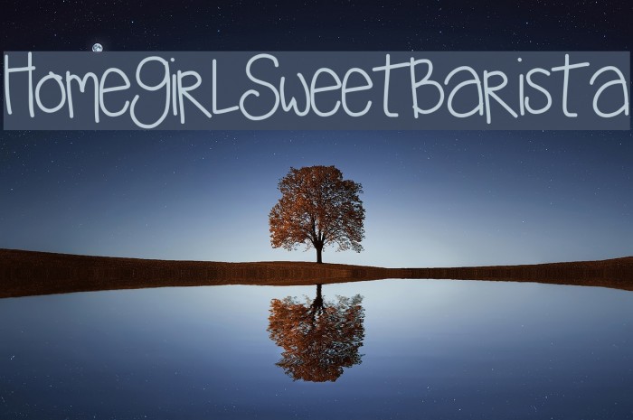 HomegirlSweetBarista Example 1