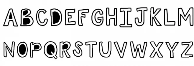 HomegirlWhut Шрифта ВЕРХНИЙ