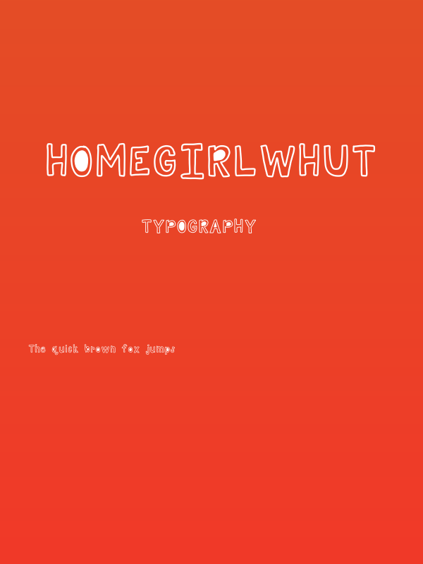 HomegirlWhut Poster