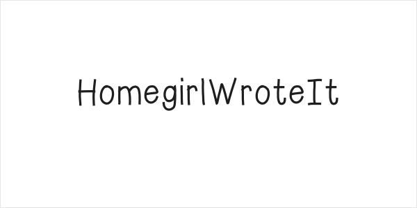 HomegirlWroteIt Logo