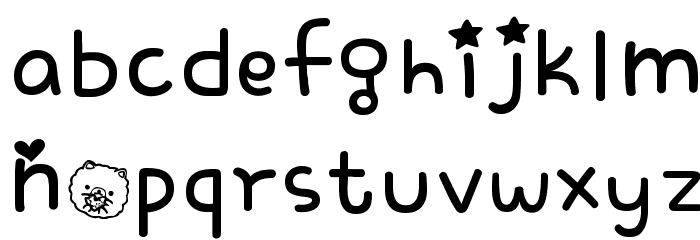 Homekorro Font LOWERCASE