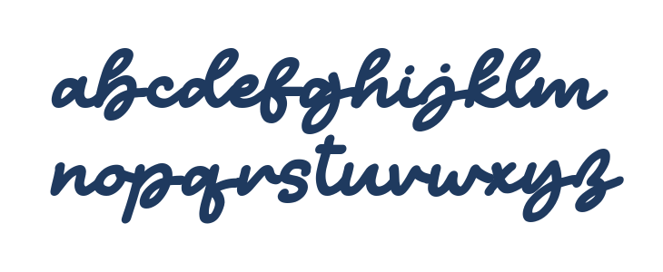 Homeland Italic Regular Lowercase