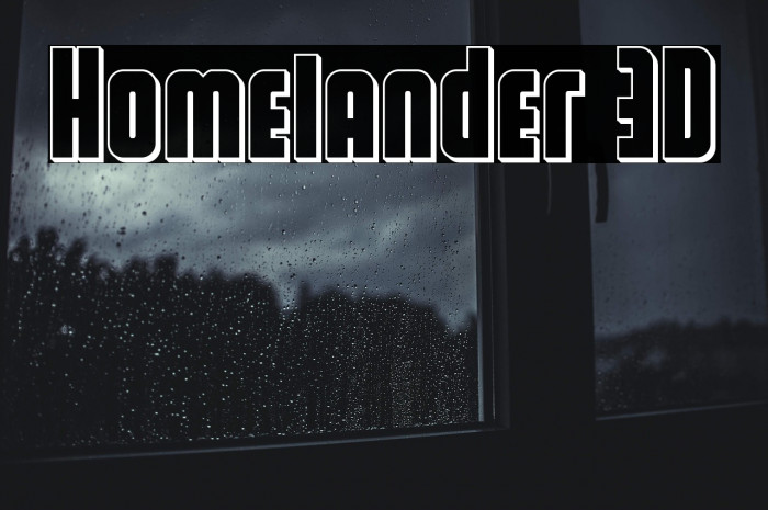 Homelander 3D Example 1