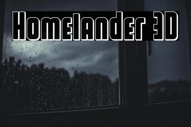 Homelander 3D Example 1