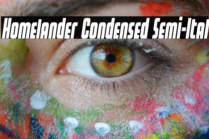 Homelander Condensed Semi-Ital Example 2