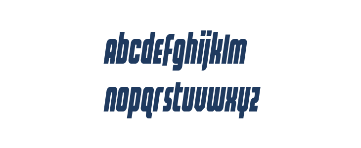 Homelander Condensed Semi-Ital Lowercase