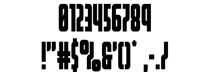 Homelander Condensed Font OTHER CHARS