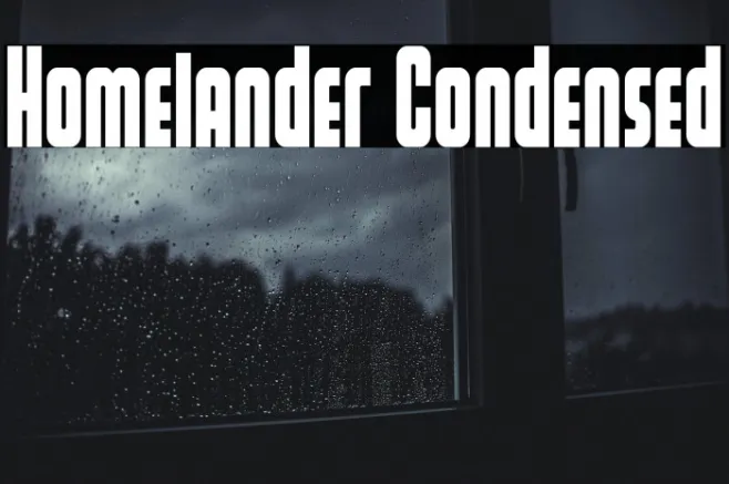 Homelander Condensed Example 2