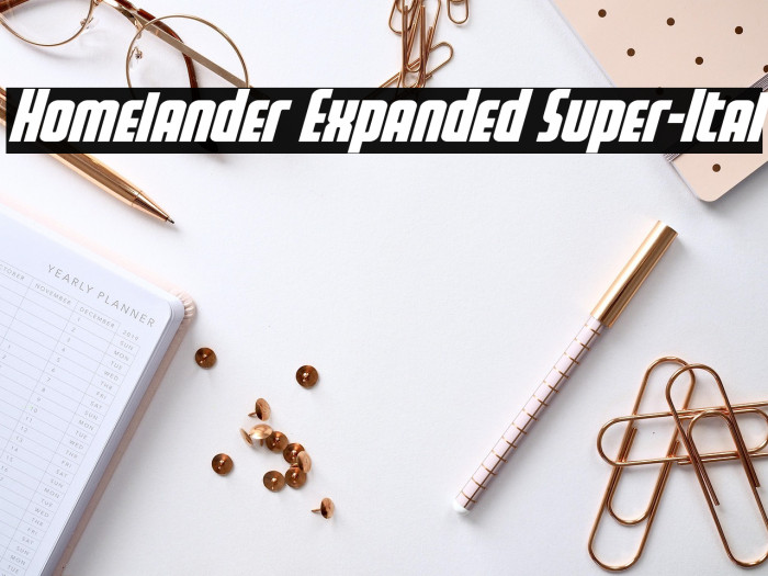 Homelander Expanded Super-Ital Example 2