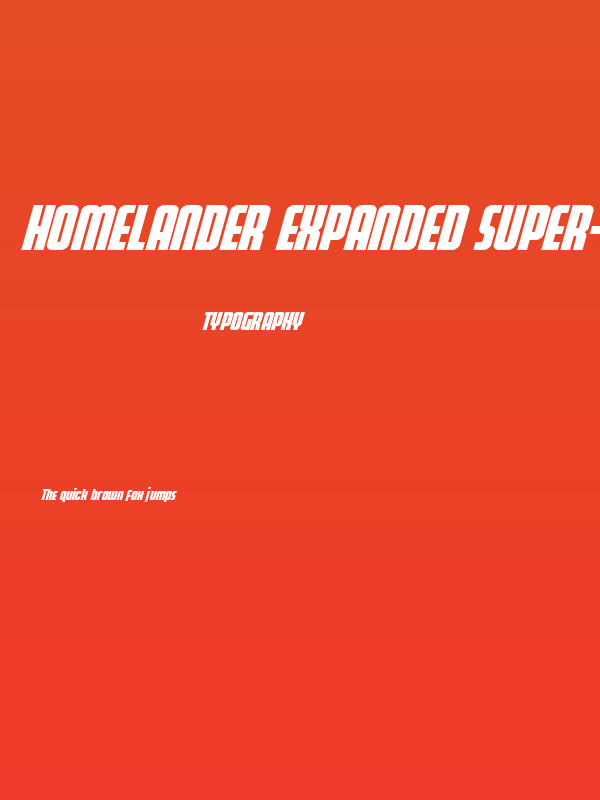 Homelander Expanded Super-Ital Poster