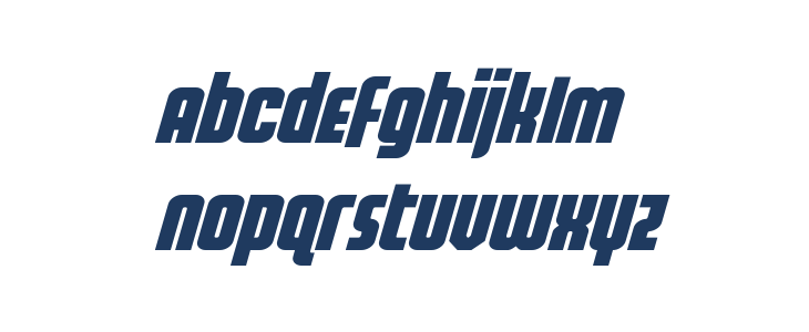 Homelander Expanded Super-Ital Lowercase