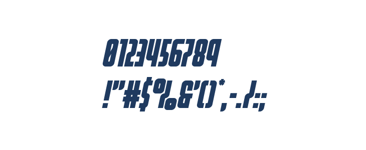 Homelander Italic Other Characters