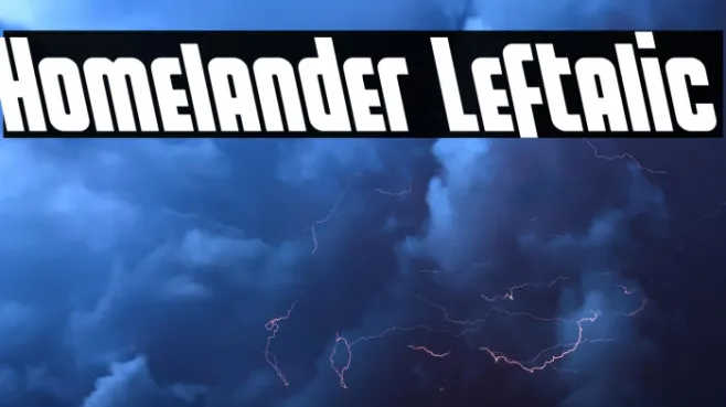 Homelander Leftalic Example 3