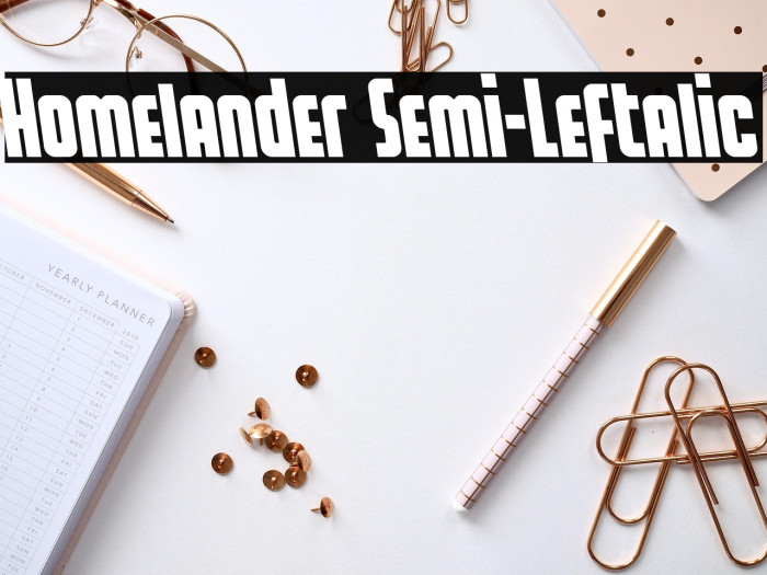 Homelander Semi-Leftalic Example 3