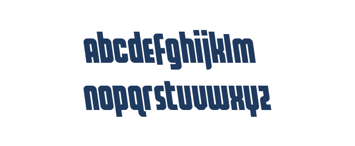 Homelander Semi-Leftalic Lowercase
