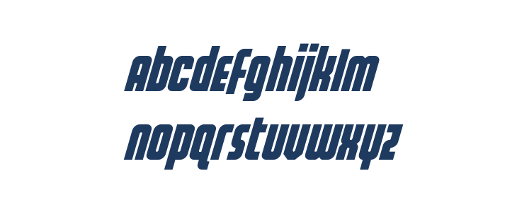 Homelander Super-Italic Lowercase