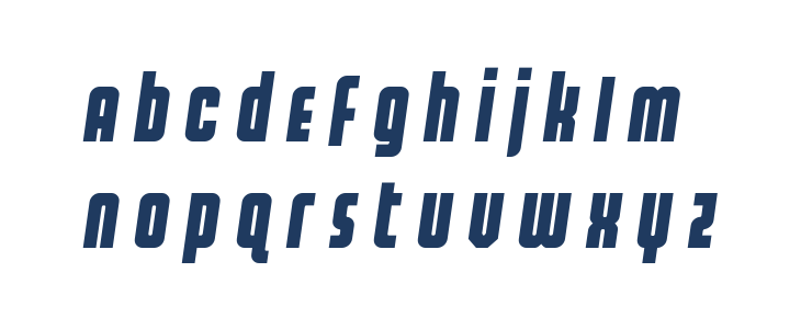 Homelander Title Semi-Italic Lowercase