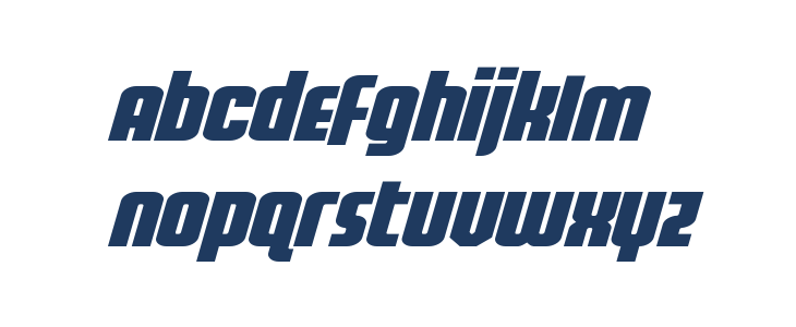 Homelander Wide Super-Italic Lowercase