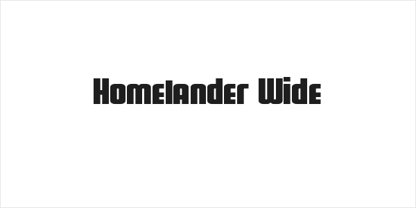 Homelander Wide Logo