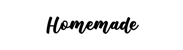 Homemade  Fuentes Gratis Descargar