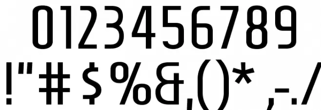 Homenaje Font OTHER CHARS