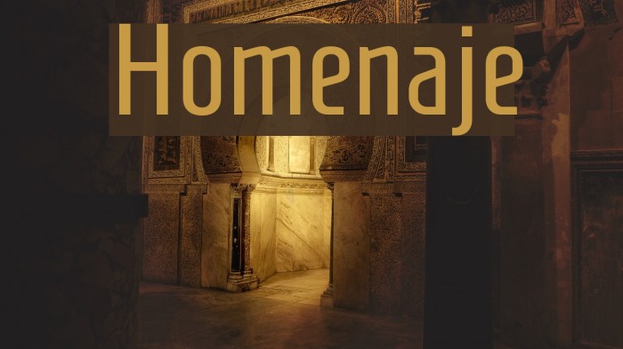 Homenaje Font examples