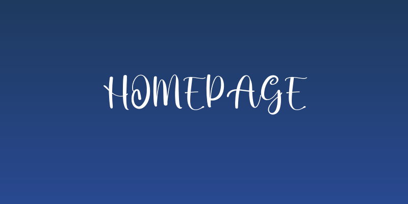 Homepage Social Header