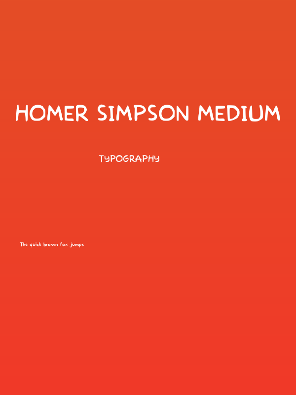 Homer Simpson Medium Poster
