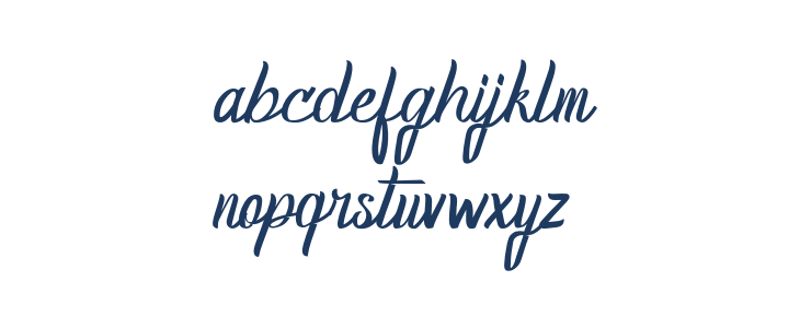HomerunRegular Lowercase