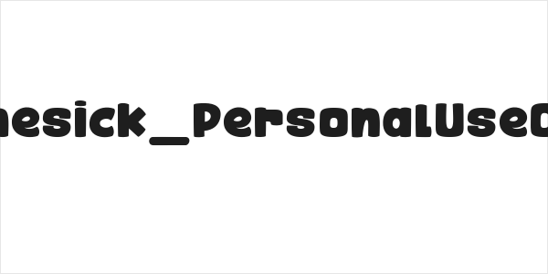 Homesick_PersonalUseOnly Logo