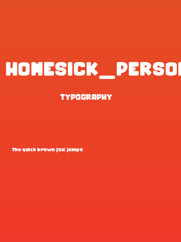 Homesick_PersonalUseOnly Poster