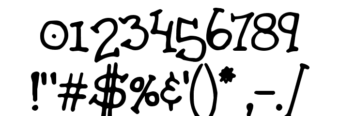 Homespun Small Caps Font OTHER CHARS