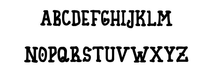 Homespun Small Caps Font LOWERCASE