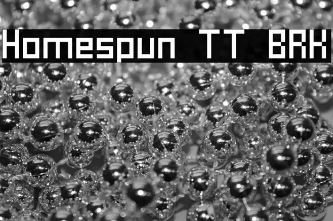 Homespun TT BRK Caratteri examples