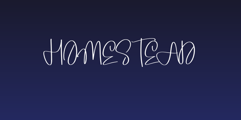 Homestead Social Header