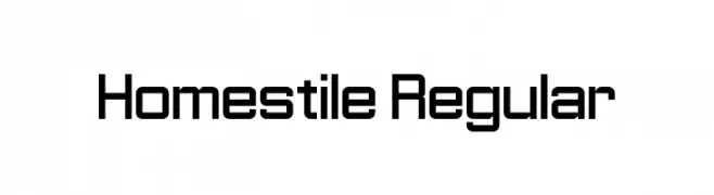 Homestile Regular  Free Fonts Download