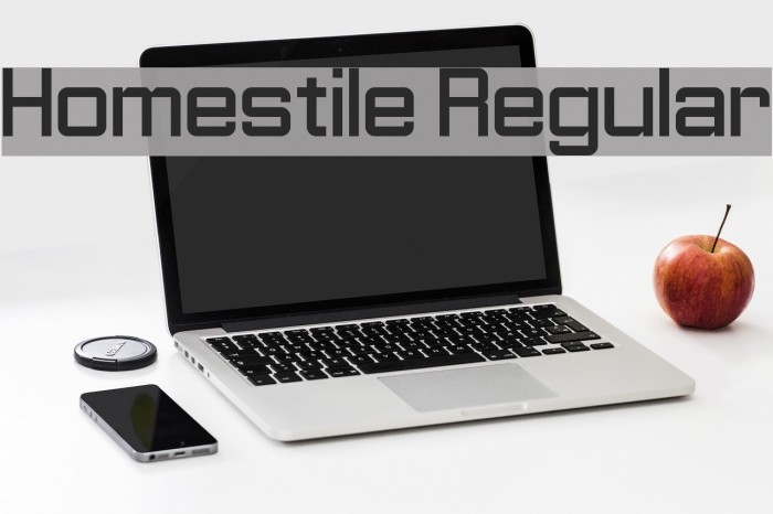 Homestile Regular Font examples