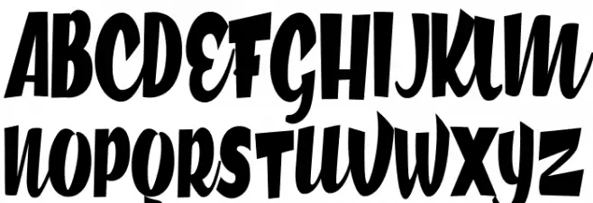 Hometown Personal Use Шрифта ВЕРХНИЙ