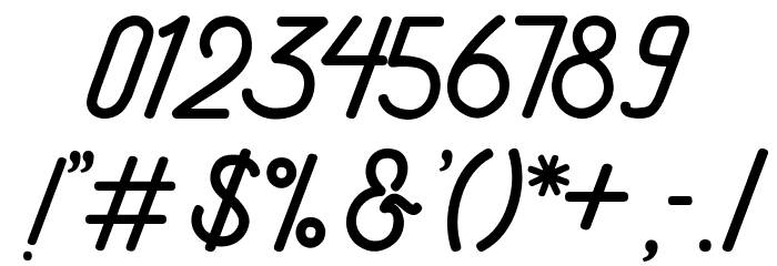 Hometown Script Free Font OTHER CHARS