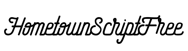 HometownScriptFree  Descarca Fonturi Gratis