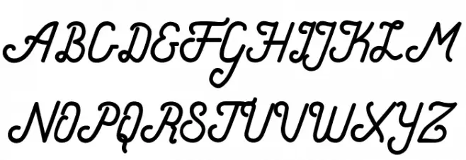 HometownScriptFree Шрифта ВЕРХНИЙ