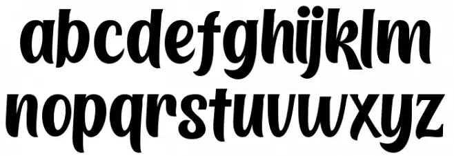 Homeville Caratteri MINUSCOLO